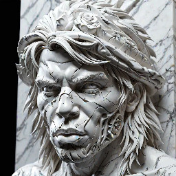 generate a sculpture based on how welcome to the jungle by guns n’ roses sounds