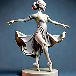 classic dancing girl