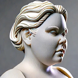 White woman with a chubby booty