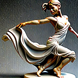 dancing girl